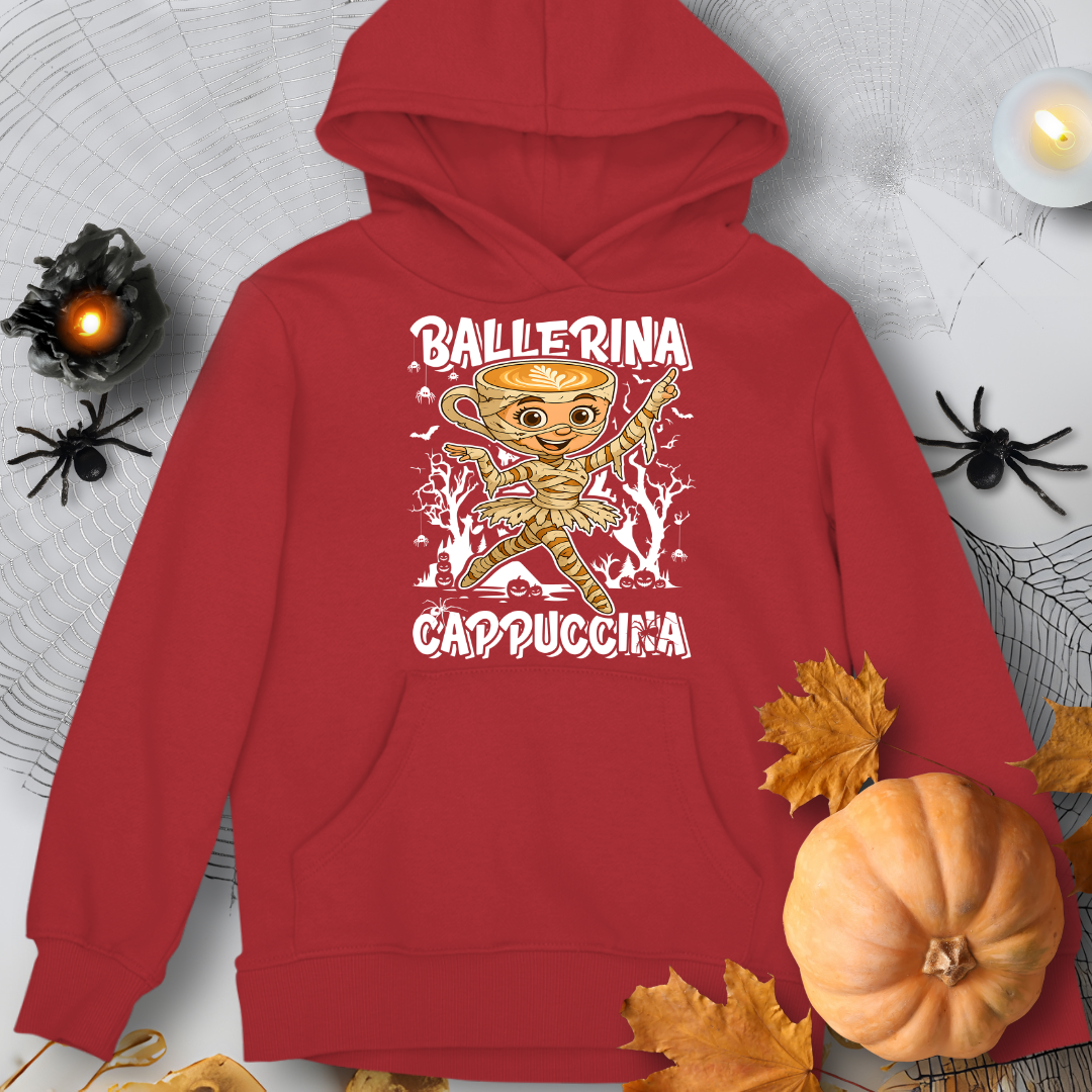 Ballerina Cappuccina Italian Brainrot Halloween Hoodie