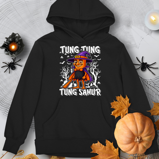 Tung Tung Tung Sahur Italian Brainrot Halloween Wizard Hoodie