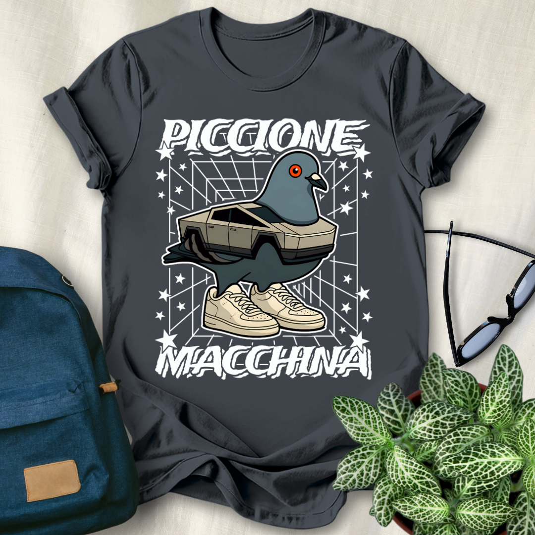 Piccione Macchina Italian Brainrot T-Shirt