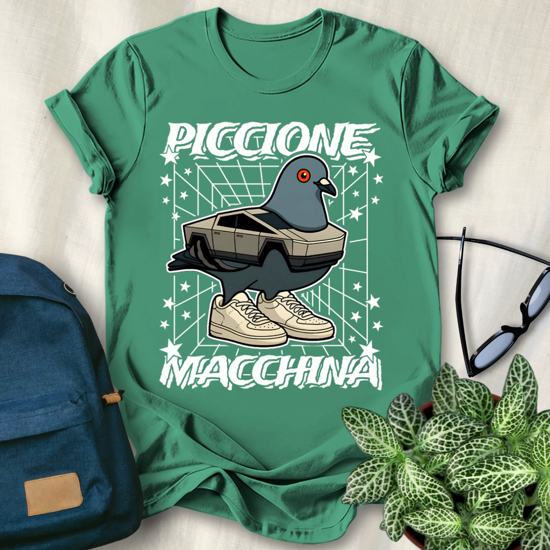 Piccione Macchina Italian Brainrot T-Shirt