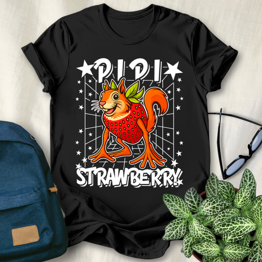 Pipi Strawberry Italian Brainrot T-Shirt