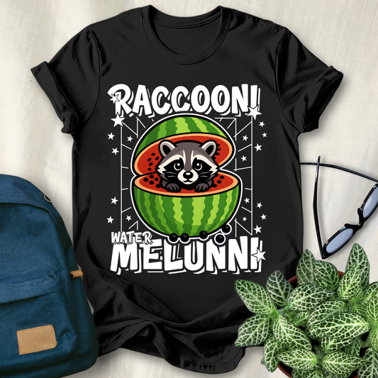 Raccooni Watermelunni Italian Brainrot T-Shirt