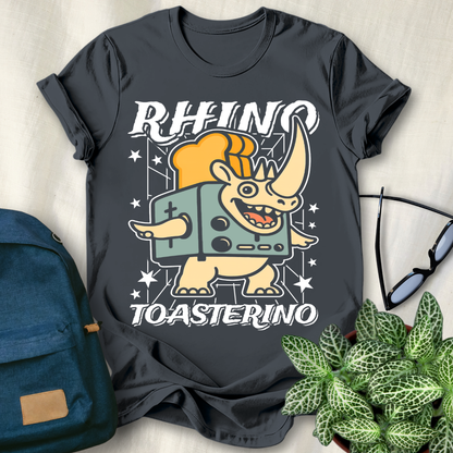 Rhino Toasterino Italian Brainrot T-Shirt