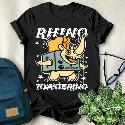 Rhino Toasterino Italian Brainrot T-Shirt