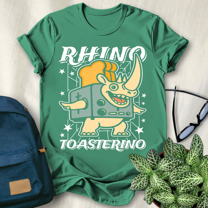 Rhino Toasterino Italian Brainrot T-Shirt