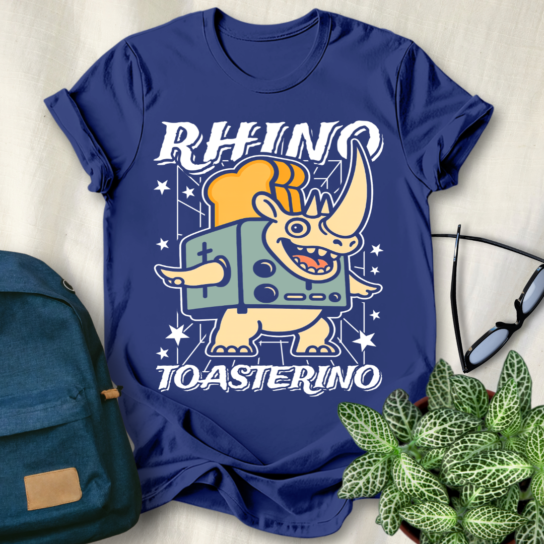 Rhino Toasterino Italian Brainrot T-Shirt