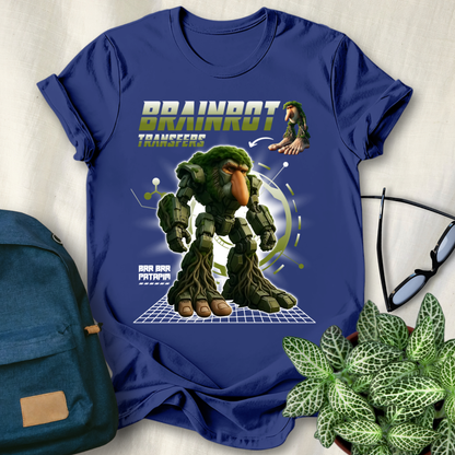Brr Brr Patapim Italian Brainrot Robot T-Shirt