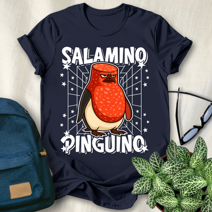 Salamino Penguino Italian Brainrot T-Shirt