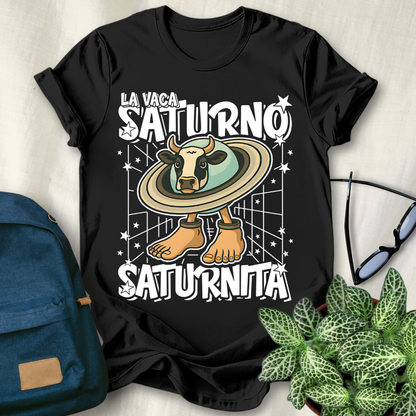 La Vaca Saturno Saturnita Italian Brainrot T-Shirt