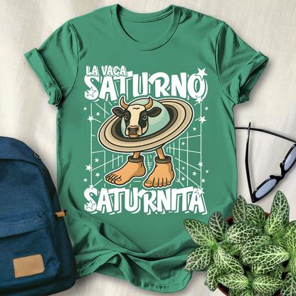La Vaca Saturno Saturnita Italian Brainrot T-Shirt
