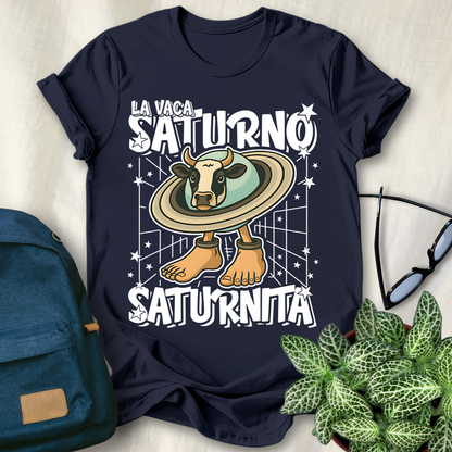 La Vaca Saturno Saturnita Italian Brainrot T-Shirt