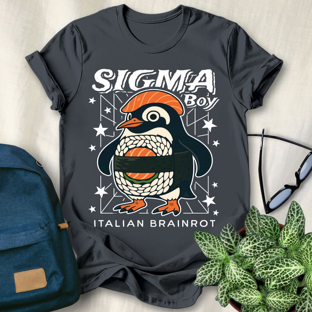 Sigma Boy Italian Brainrot T-Shirt