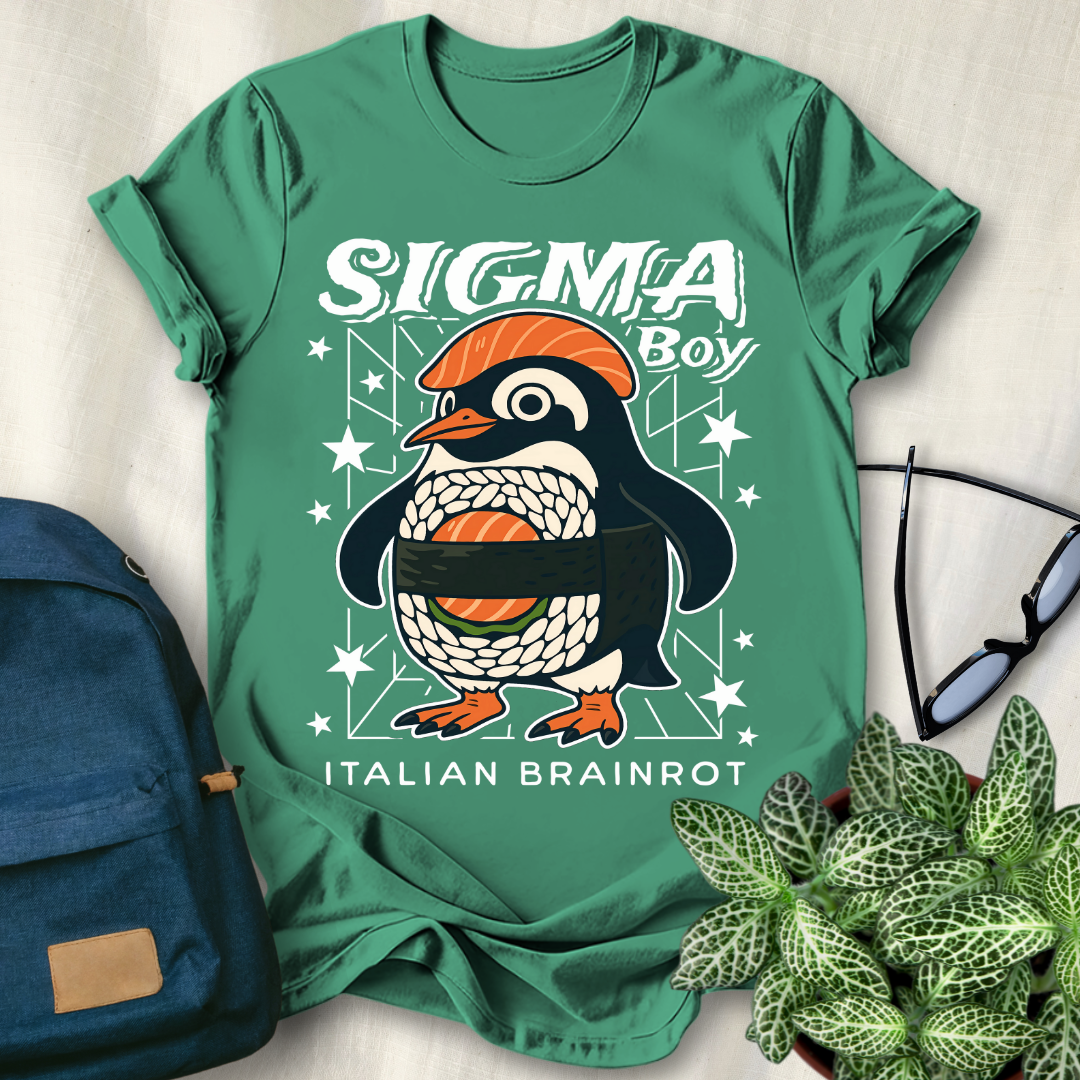 Sigma Boy Italian Brainrot T-Shirt