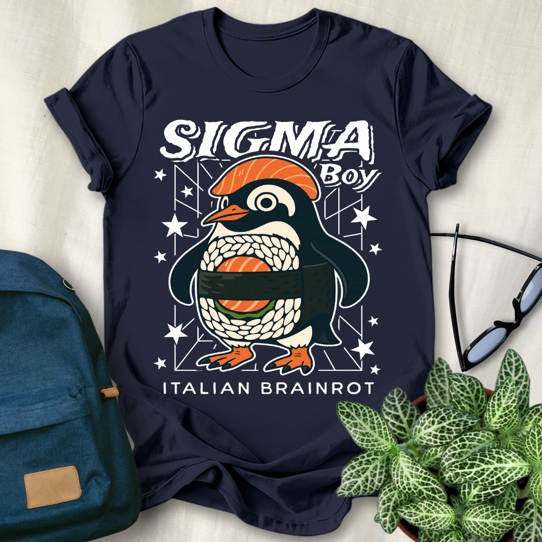 Sigma Boy Italian Brainrot T-Shirt
