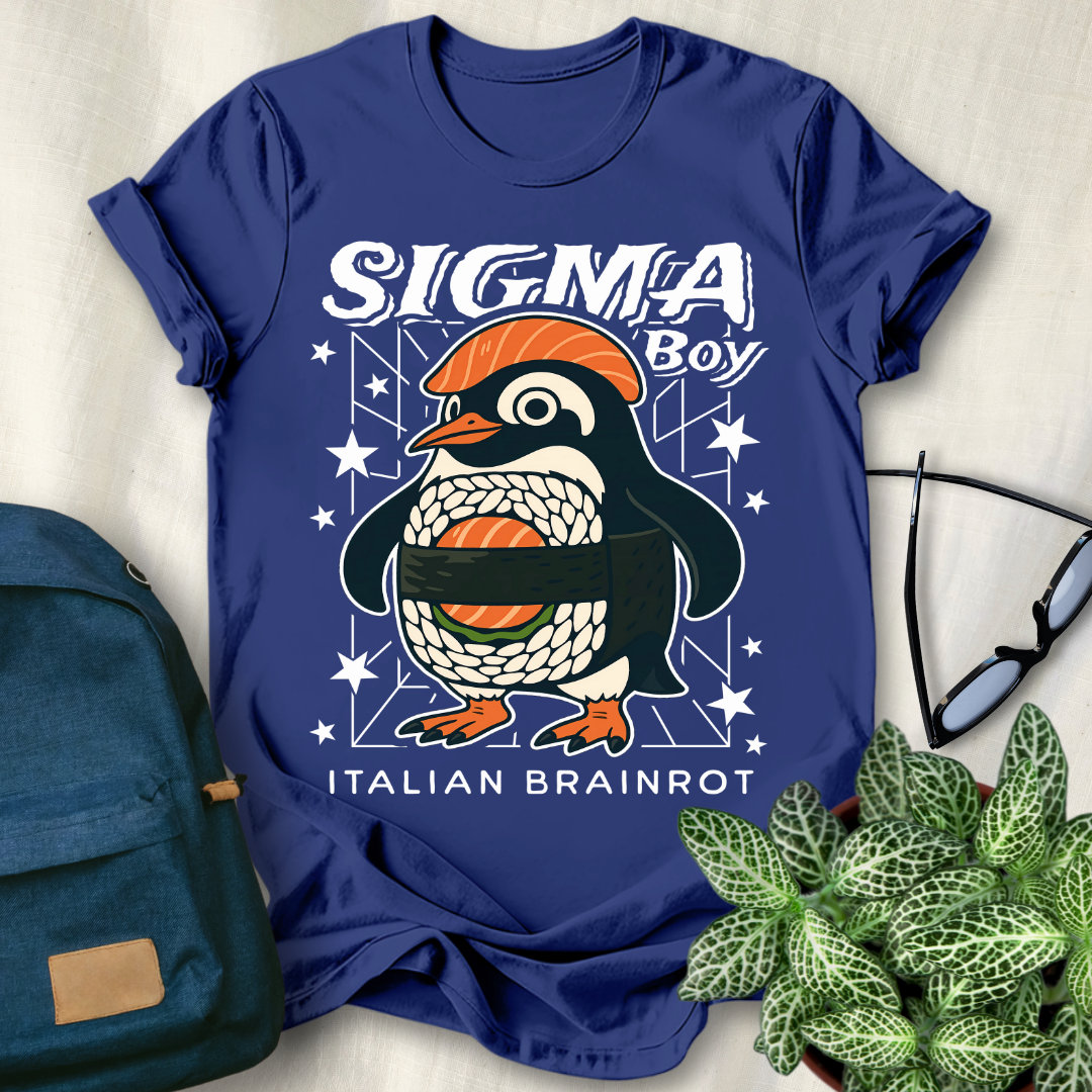 Sigma Boy Italian Brainrot T-Shirt