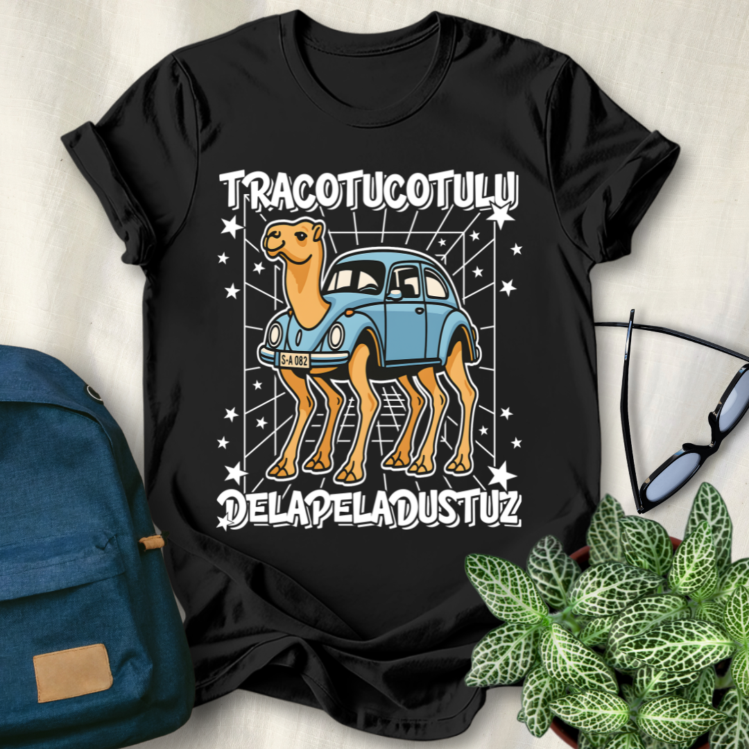 Tracotucotulu Delapeladustuz Italian Brainrot T-Shirt