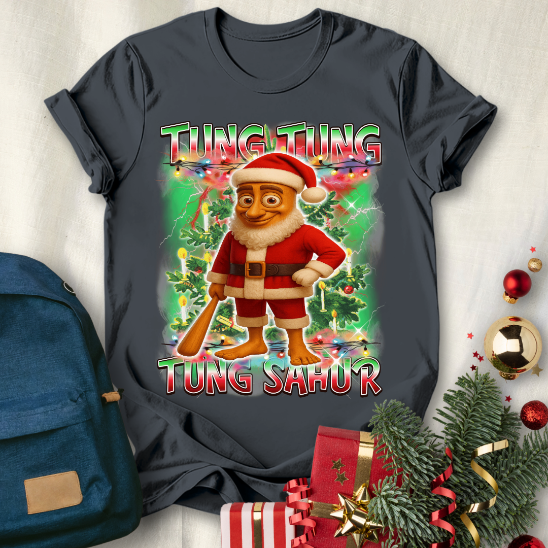 Tung Tung Tung Sahur Italian Brainrot T-Shirt