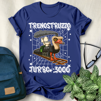 Trenostruzzo Turbo 3000 Italian Brainrot T-Shirt