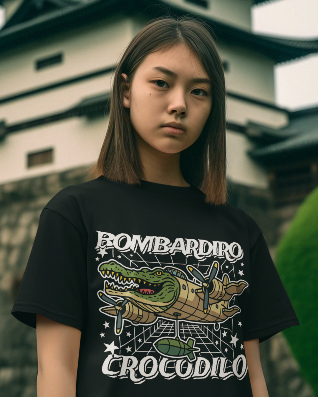 Bombardiro Crocodilo Italian Brainrot T-Shirt
