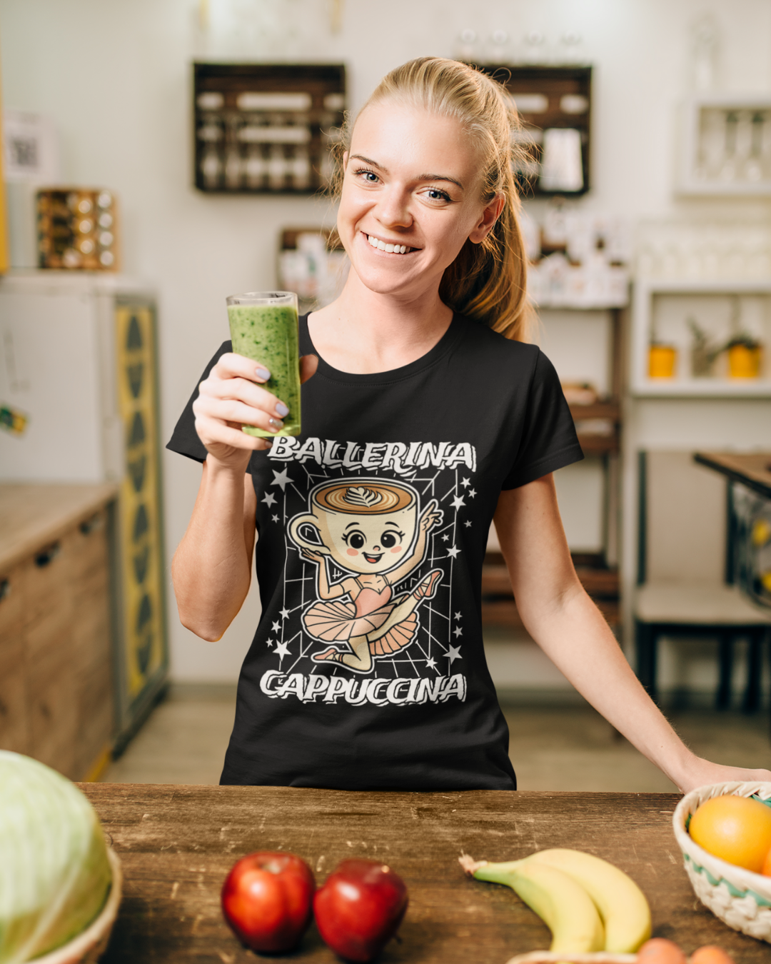Ballerina Cappuccina Italian Brainrot T-Shirt