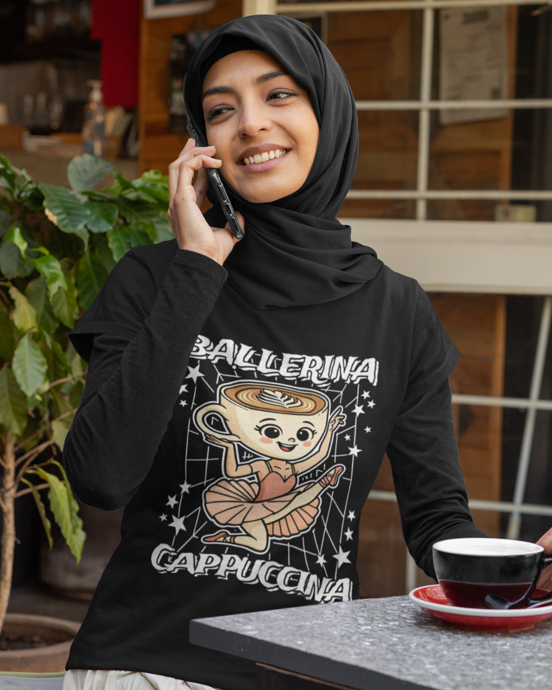 Ballerina Cappuccina Italian Brainrot T-Shirt