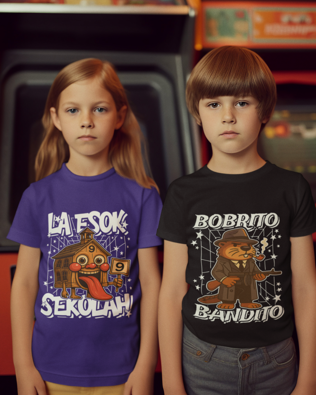 La Esok Sikola Italian Brainrot T-Shirt