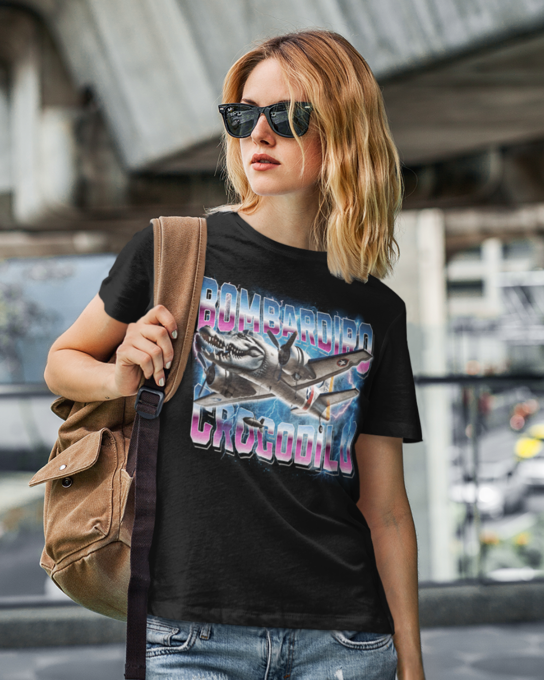 Bombardiro Crocodilo Italian Brainrot T-Shirt