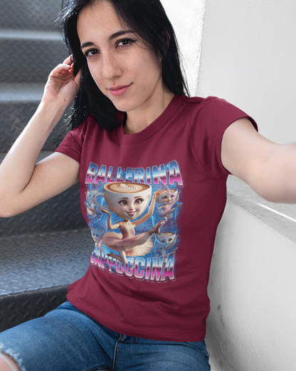 Ballerina Cappuccina Italian Brainrot T-Shirt